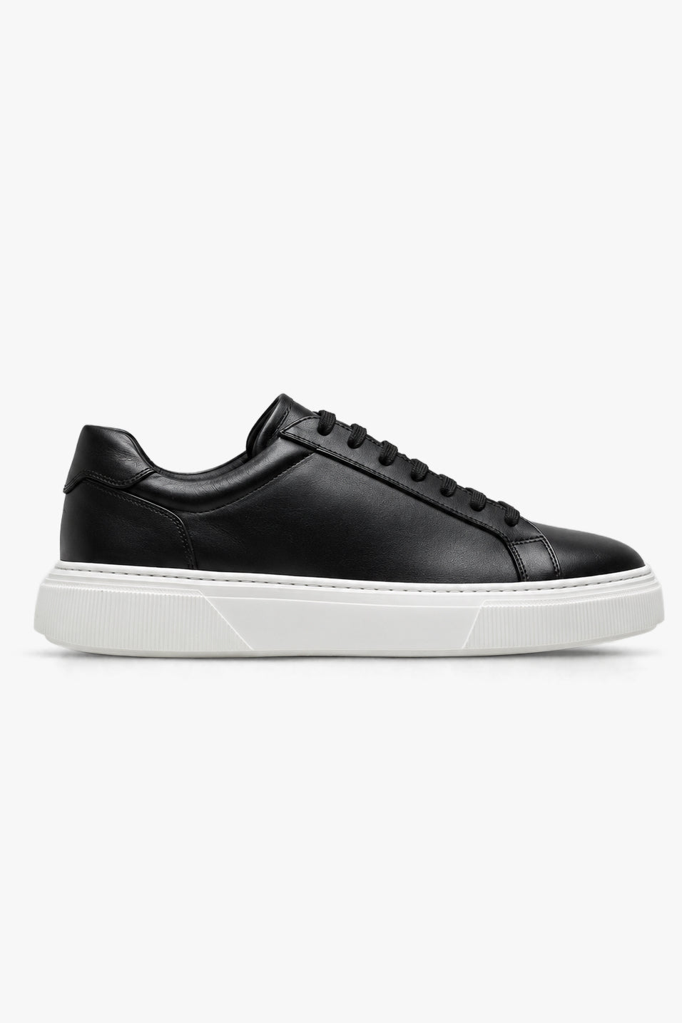 CLASSIC LEATHER SNEAKERS - BLACK