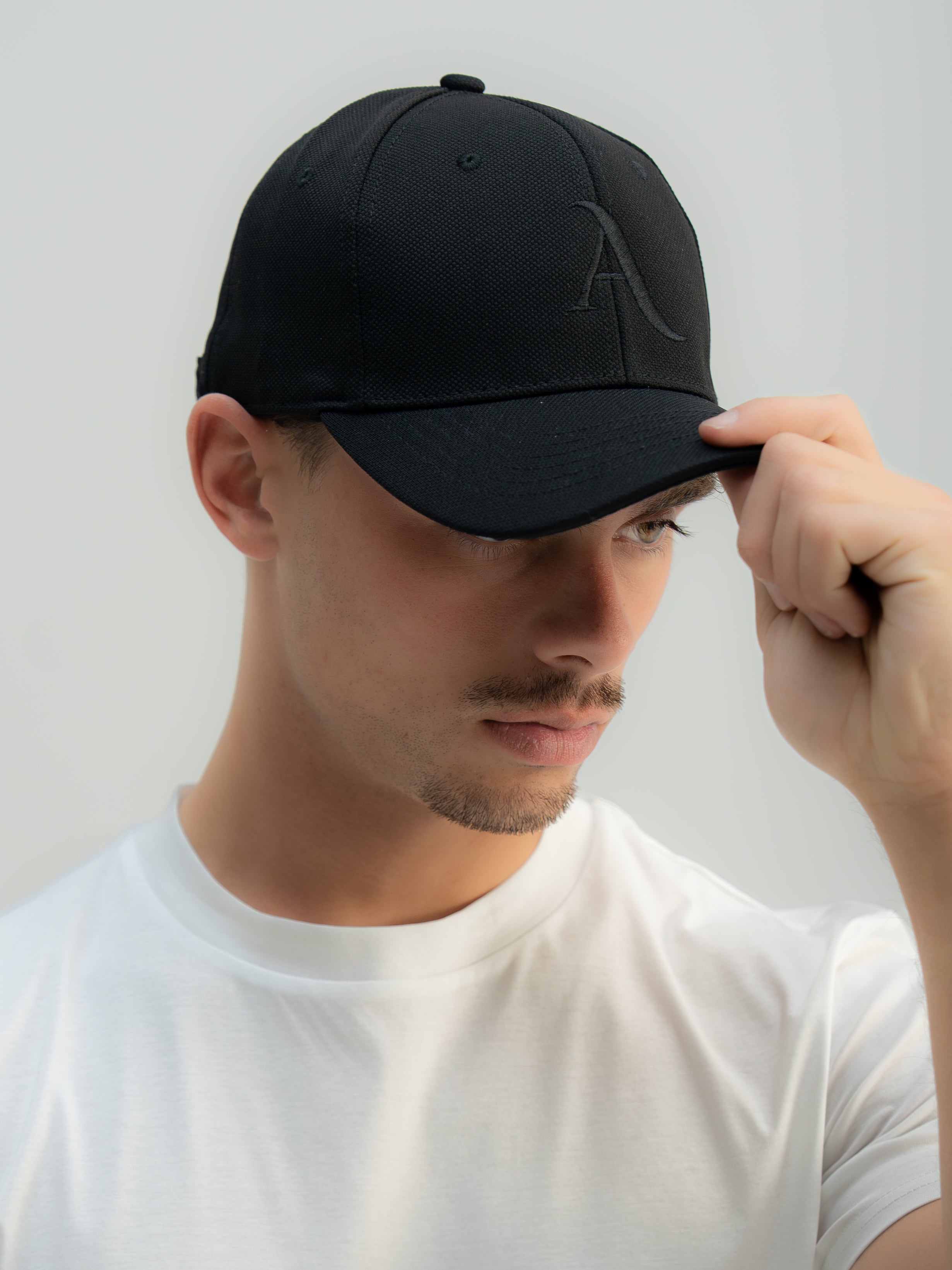 ARSO MONOGRAM CAP / BLACK