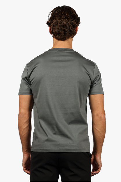 SLIM PREMIUM COTTON TEE - GREY