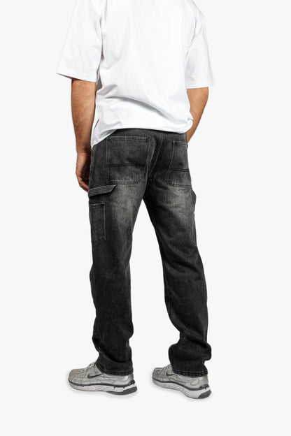 LOOSE FIT DENIM - GREY