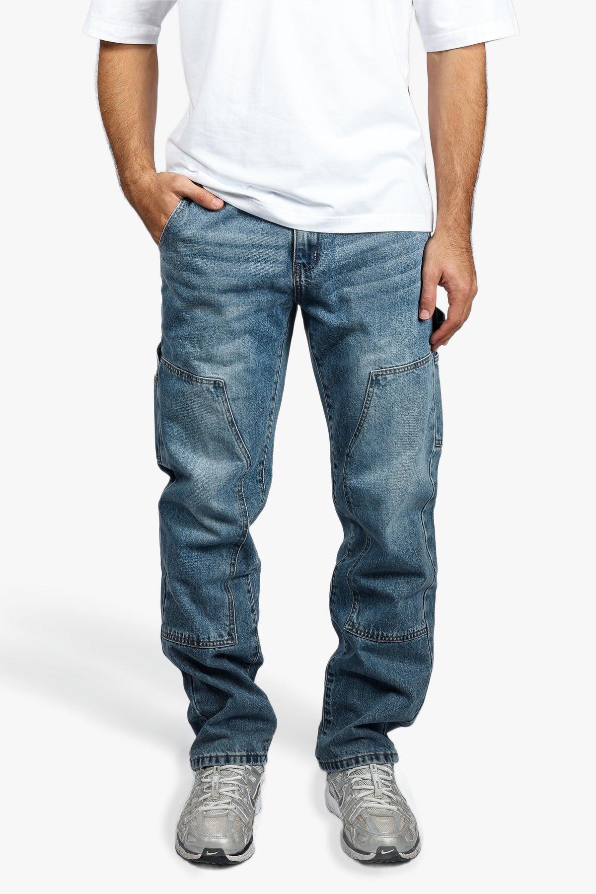 LOOSE FIT DENIM - MEDIUM BLUE