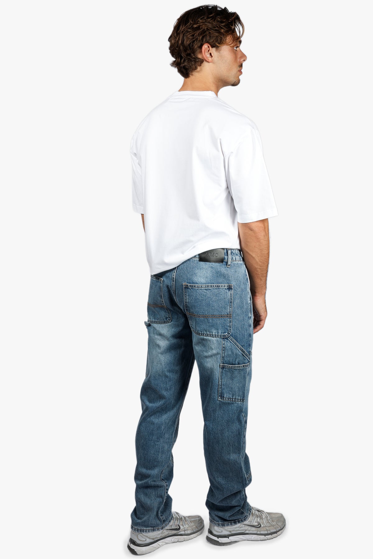 LOOSE FIT DENIM - MEDIUM BLUE