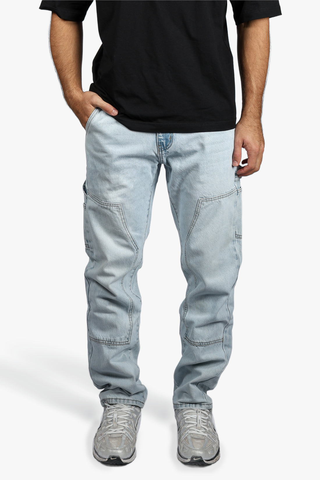 LOOSE FIT DENIM - LIGHT BLUE