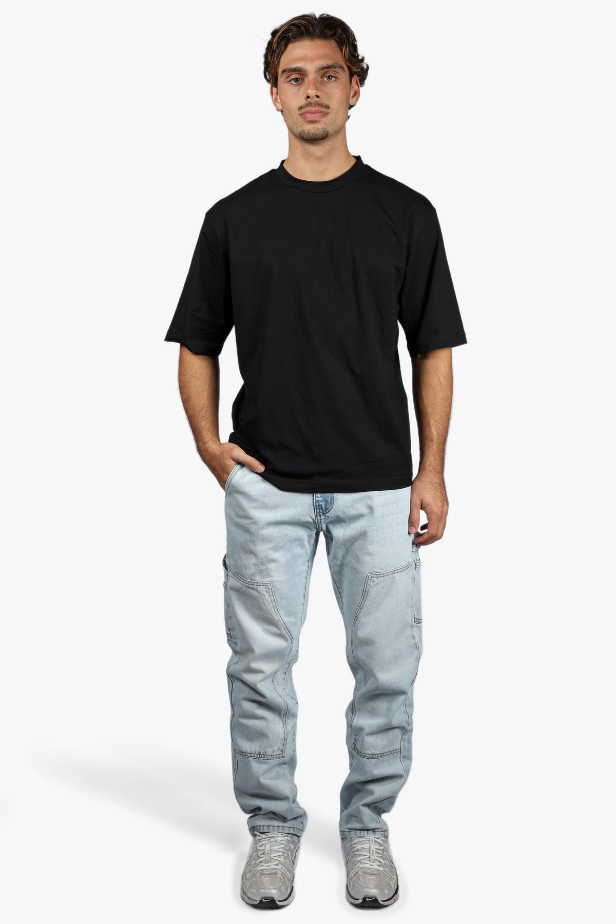LOOSE FIT DENIM - LIGHT BLUE