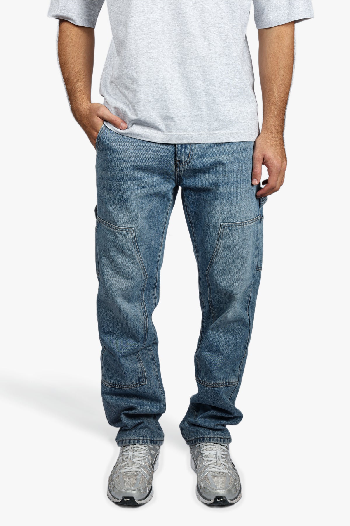 LOOSE FIT DENIM - DARK BLUE