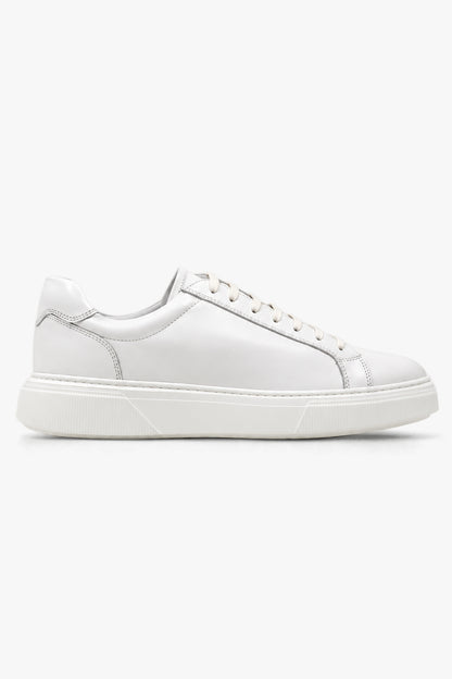 CLASSIC LEATHER SNEAKERS - WHITE