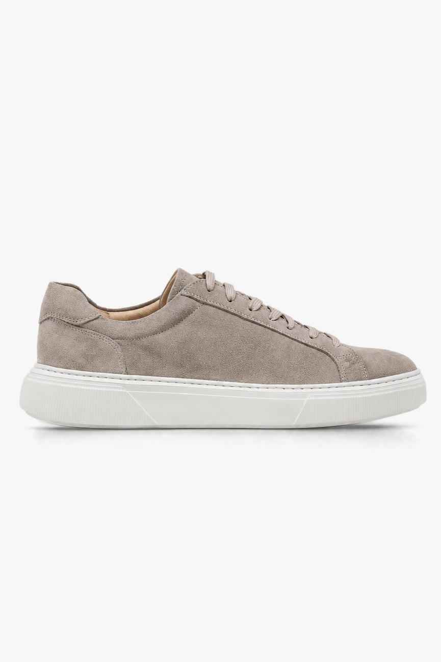 CLASSIC SUEDE SNEAKERS - BEIGE