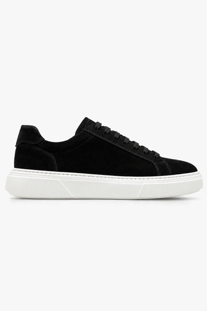 CLASSIC SUEDE SNEAKERS - BLACK