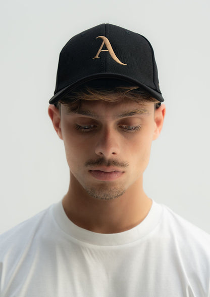 Refined Monogram Cap in Black/Black

Embroidered ARSO Monogram
Structured Front Panel
100% Cotton
Curved Brim
Six-Panel Construction
Ventilation Eyelets
Adjustable Back Closure

Designed for a clean, effortless finish.