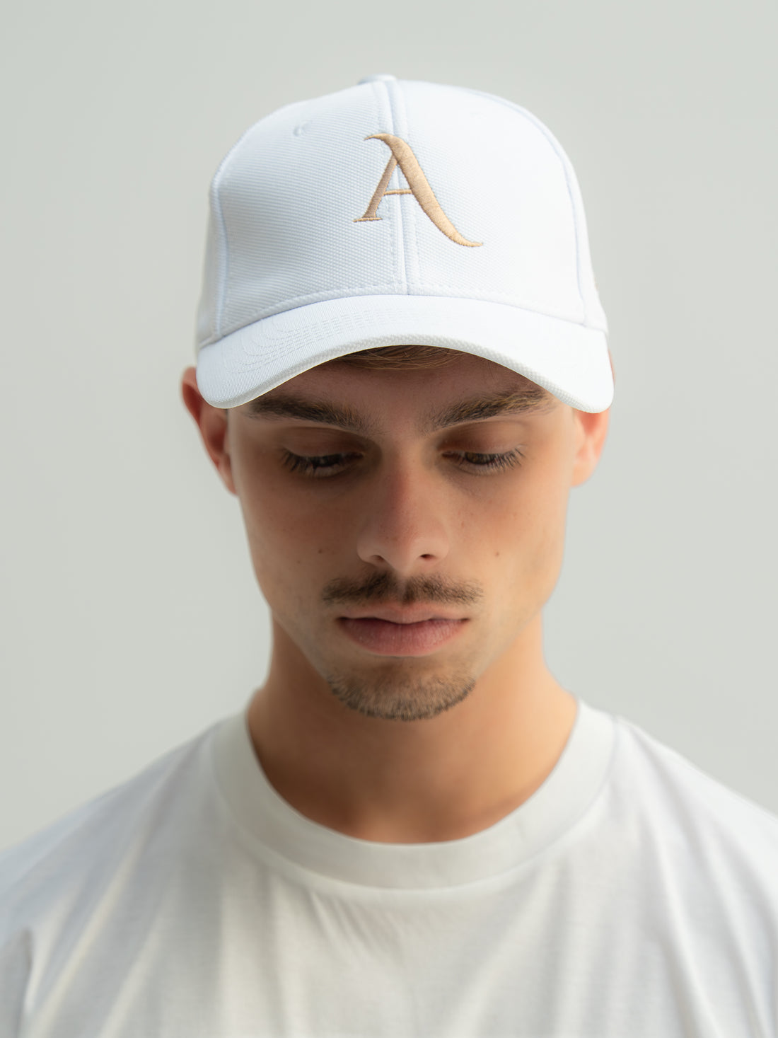 ARSO MONOGRAM CAP / WHITE