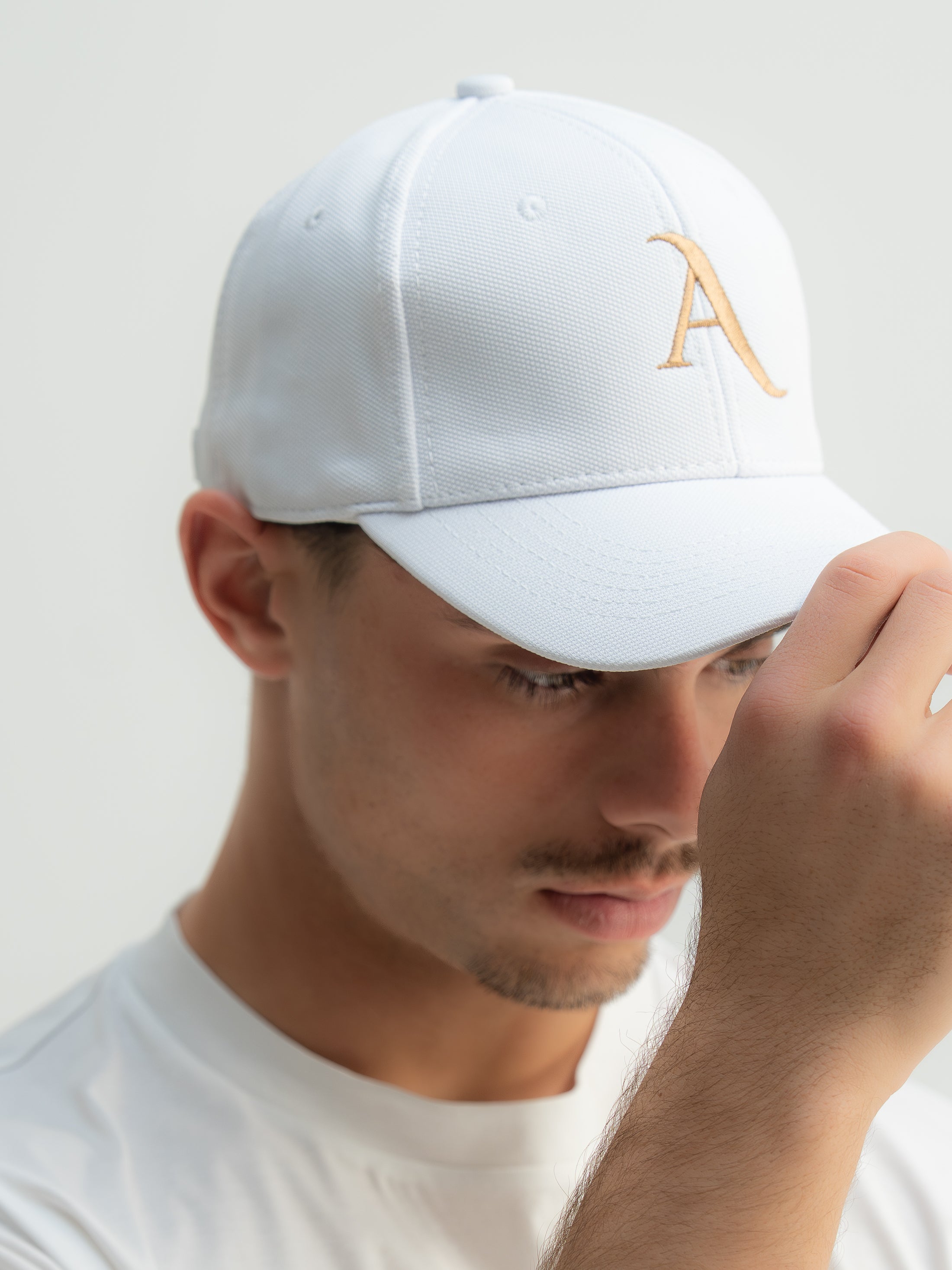 ARSO MONOGRAM CAP / WHITE